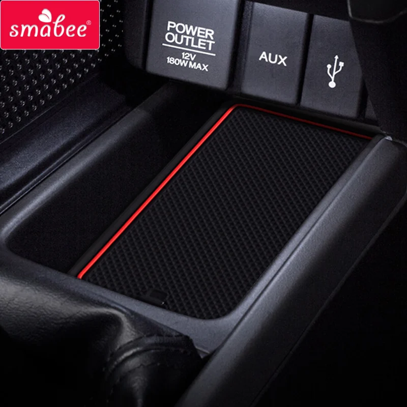 Нескользящий коврик SMABEE для подстаканника HONDA S660 2015-2018 аксессуары интерьера