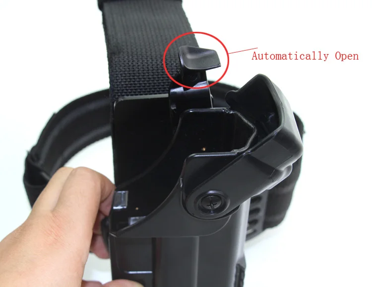 

Tactical Adjustable Military Double Security Tactical Leg Holsters For Glock 17 19 22 23 31 holster Black Sand