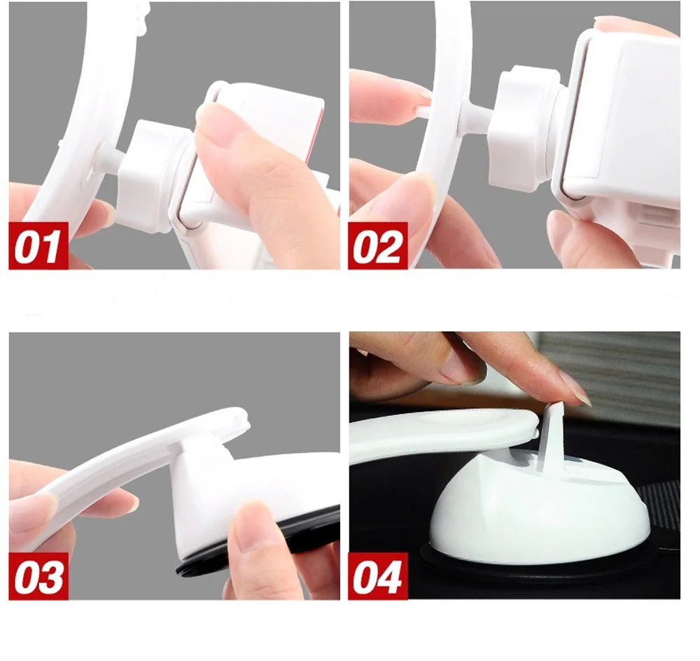 Автомобильный держатель для телефона с креплением на вентиляционное отверстие