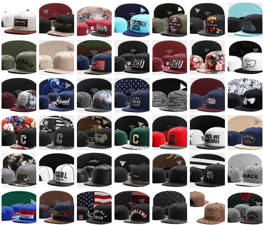 Для мужчин спортивные шапки, модные кепки смешанный стиль Snapback кепки в стиле хип-хоп 24 шт. в партии