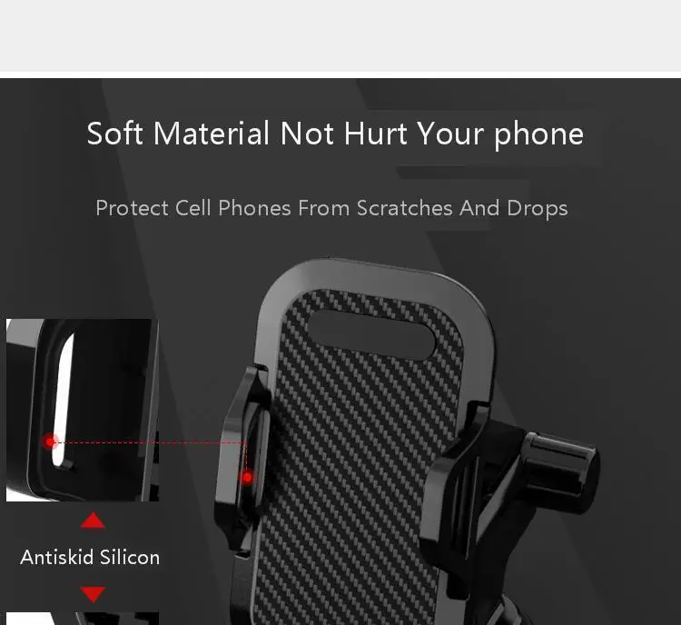 Роскошный Автомобильный держатель для телефона iPhone X XS 8 7 Plus лобовое стекло Автомобильное Крепление Телефон стоячая подставка автомобиль для samsung S9 Telefon Tutucu