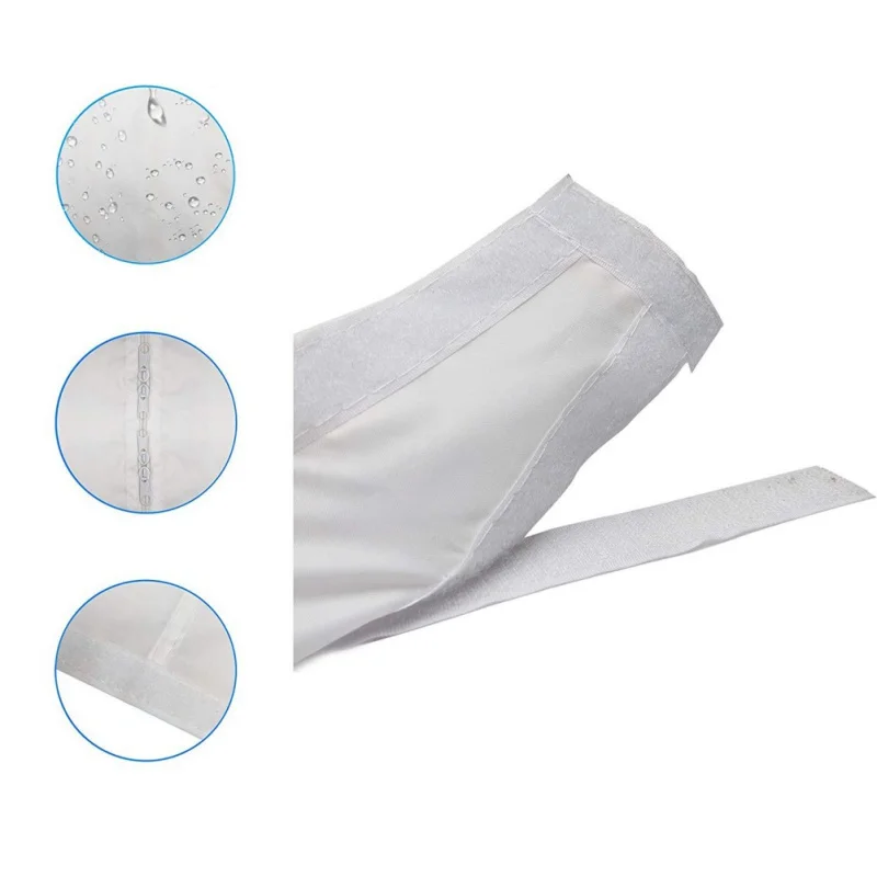 Дверная защелка на молнии 3/4 м для портативного кондиционера и сушильной машины