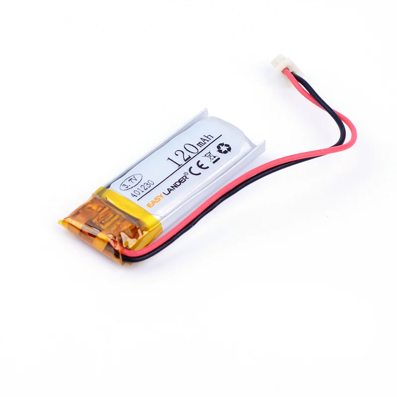401230 3,7 V 120mAh литий-полимерный литий-ионный аккумулятор для mp3 GPS смарт-браслет часы Bluetooth наушники BT2010 041230