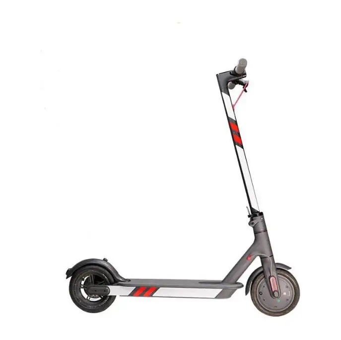 8 20 Colors High Quality Reflective Styling Stickers For M365 Electric Scooter Skateboard Accessories - Color: 8