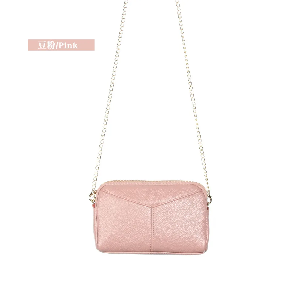 pink MM FOND натуральная кожа леди того шаблон сумки головоломки стильные девушки через плечо сумки Шикарный Мини Женский лоскут Многофункциональный G8 - Цвет: pink