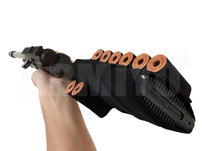 Тактический armiyo 8 круглый 12GA 12 калибровочный пистолет БОЕВОЙ ОХОТНИЧИЙ патронный патрон запас пуля мешок черный стрельба аксессуары