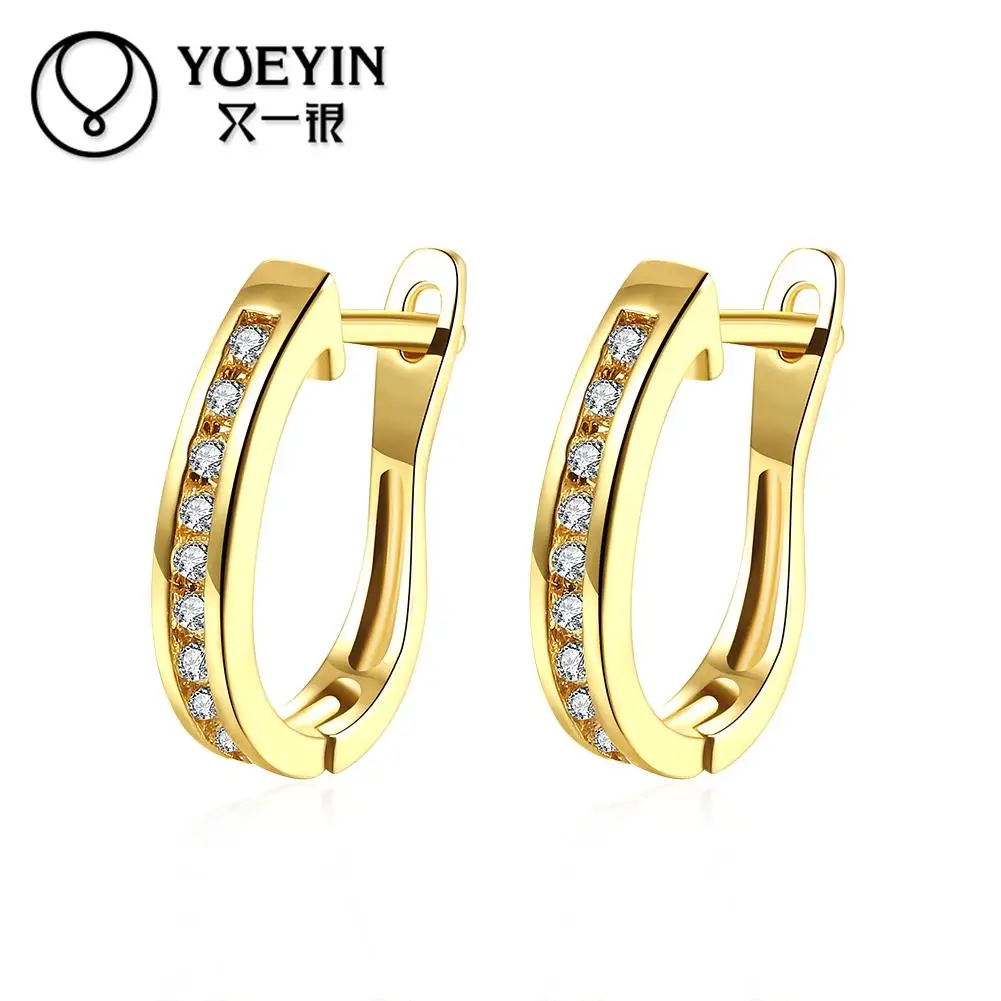 Женские серьги цвета розового/желтого золота модные ювелирные изделия для