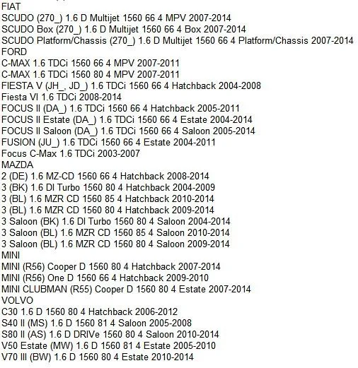 Клапан рециркуляции выхлопных газов для ford Citroen Mazda Peugeot Volvo Fiat 1618.NR 161859 6NU010171-101 1618,59 9685640480 1618NR 1338675 5S6Q9D475AA