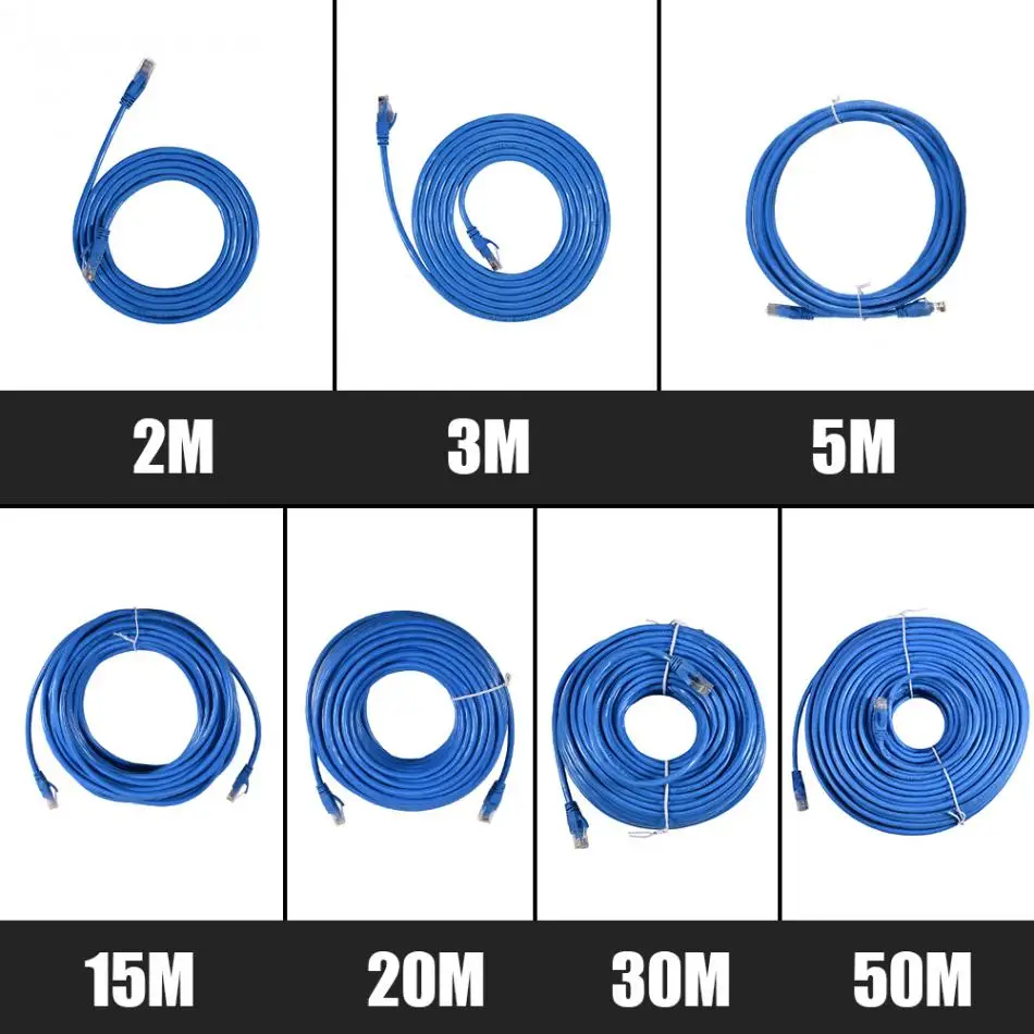 Универсальный CAT 6 Ethernet сетевой LAN соединительный кабель шнур 250 МГц RJ45 2 м/3 м/5 м/15