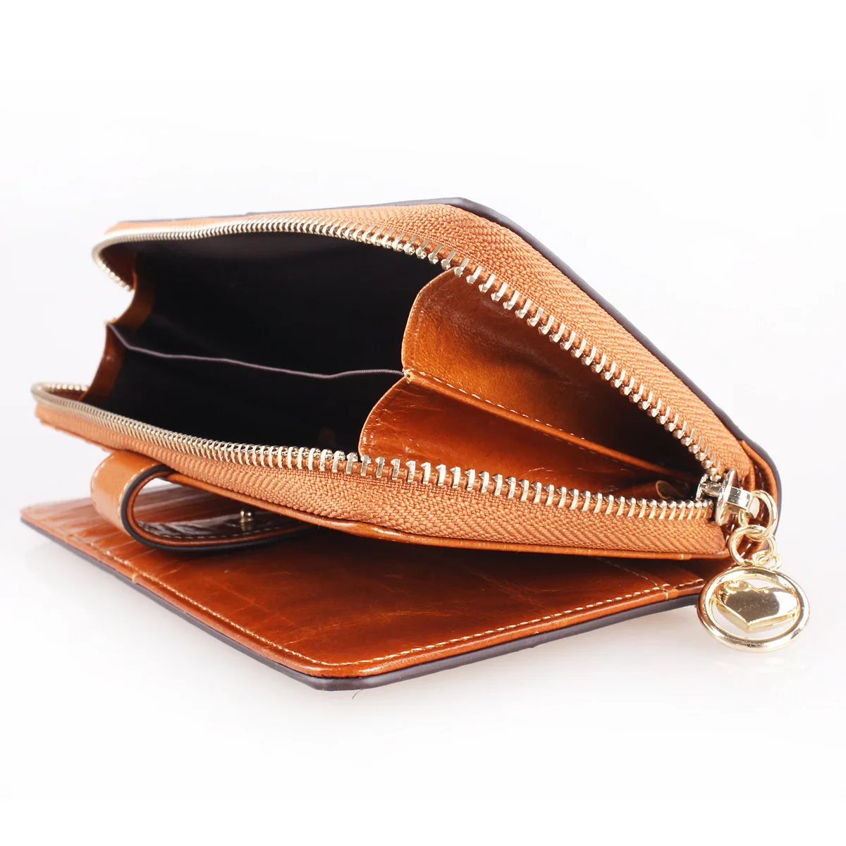 Новинка 2018 брендовый женский кошелек из вощеной кожи высококачественные женские