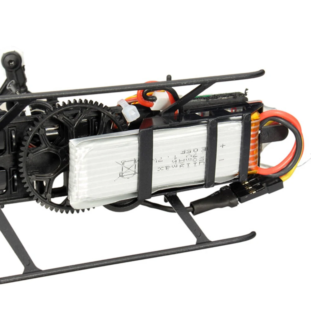 XK K110 Blast 6CH бесщеточный 3D6G система RC вертолет BNF с батареей 4 шт