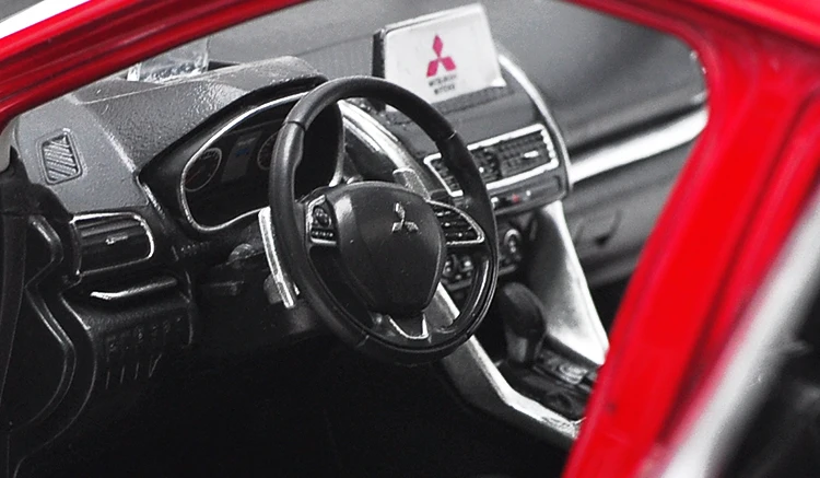 1:18 литая модель для Mitsubishi ECLIPSE CROSS красный внедорожник игрушечный автомобиль миниатюрная Коллекция подарков