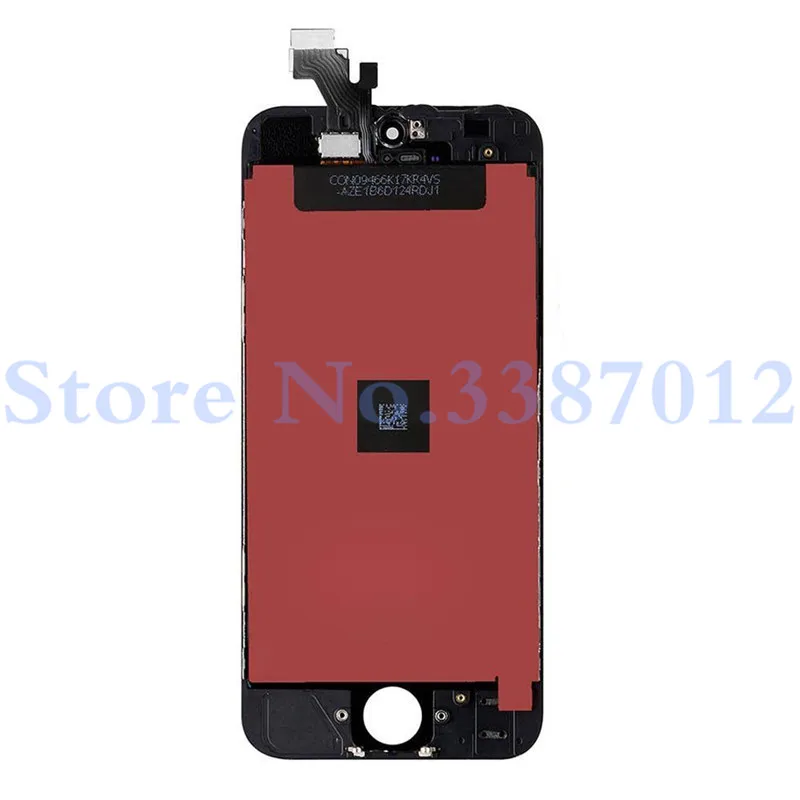 Заводская распродажа ЖК дисплей для iphone 5s экран часть стеклянная Сенсорная