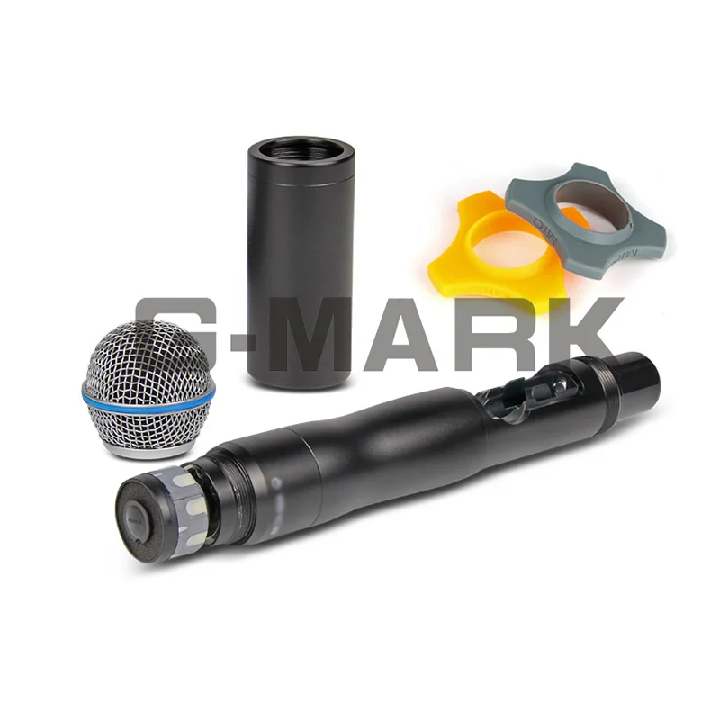 G MARK Профессиональный UHF беспроводной приемник с разнообразием микрофон 2 канала