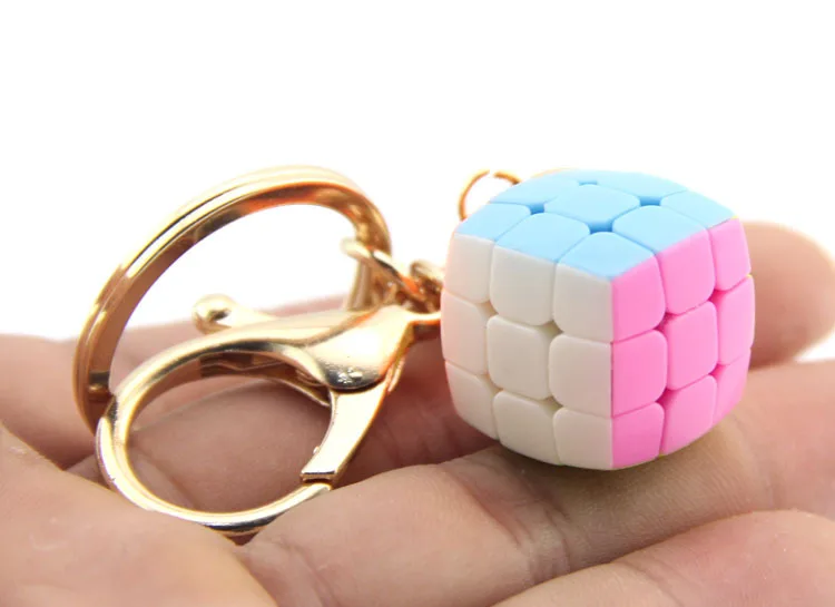 Yongjun pillwed Mini 3x3x3 волшебный куб-головоломка брелок 2 см, 3,5 см, 4,5 см Профессиональный YJ 3x3 скоростной куб Развивающие игрушки