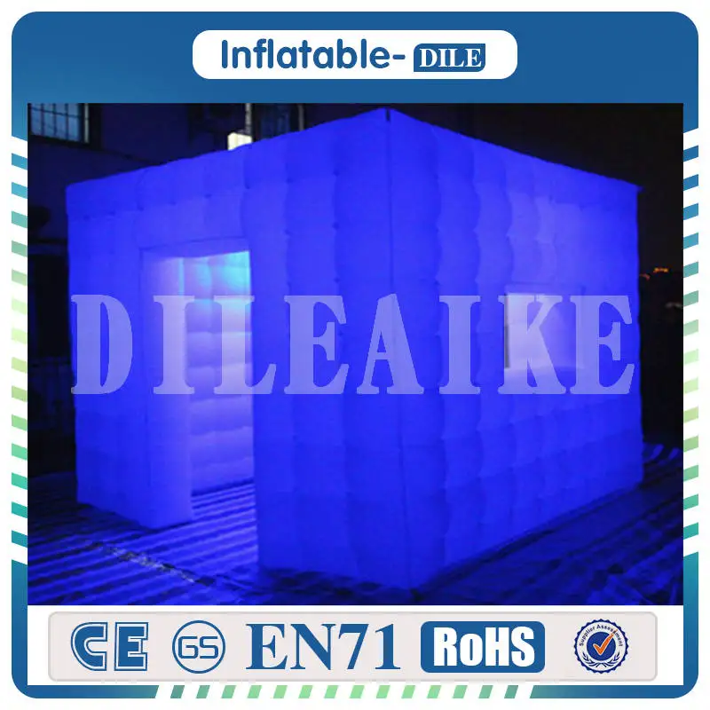 Портативный надувной фотобокс 2 5x2 25 м 12 цветов|enclosure| |