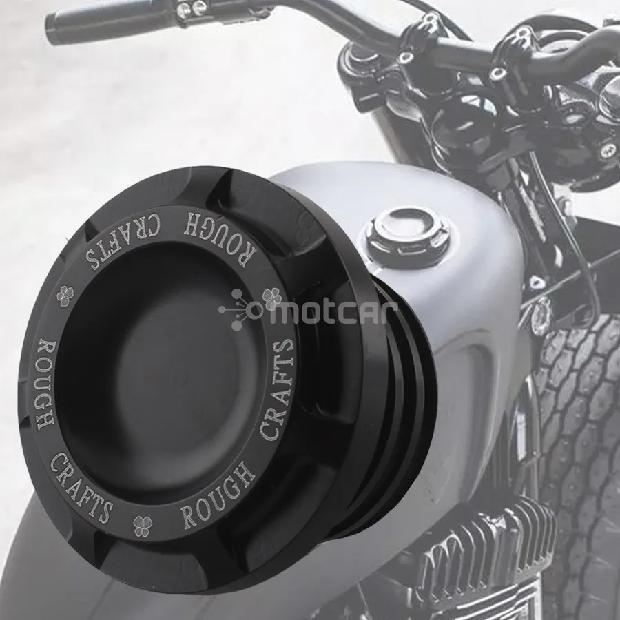 

Custom Black Aluminum Motorcycle Fuel Gas Oil Cap For Harley Sportster Dyna Touring Softail 1996-2016