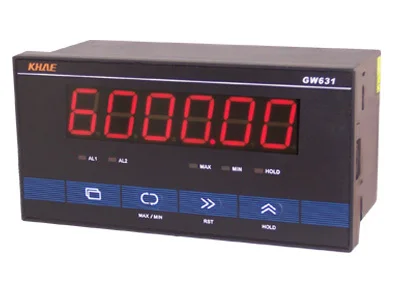 GW631 pulse meter / counter / tachometer / wire speed meter / frequency meter, /RS232 communication, MODBUS protocol