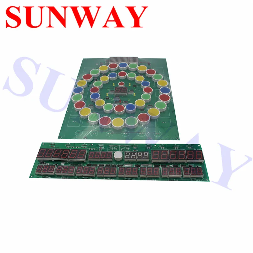 Новинка 2017 круглая игровая доска для игры в Марио казино с акриловой доской