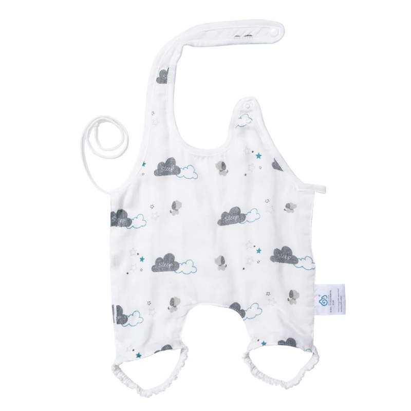 Живот ребенка Уход за тканью пижамы для детей bebe из бамбукового волокна марлевые из хлопка для малышей Детская одежда Carters летом для комбинезоны для новорожденных - Цвет: Cloud-66