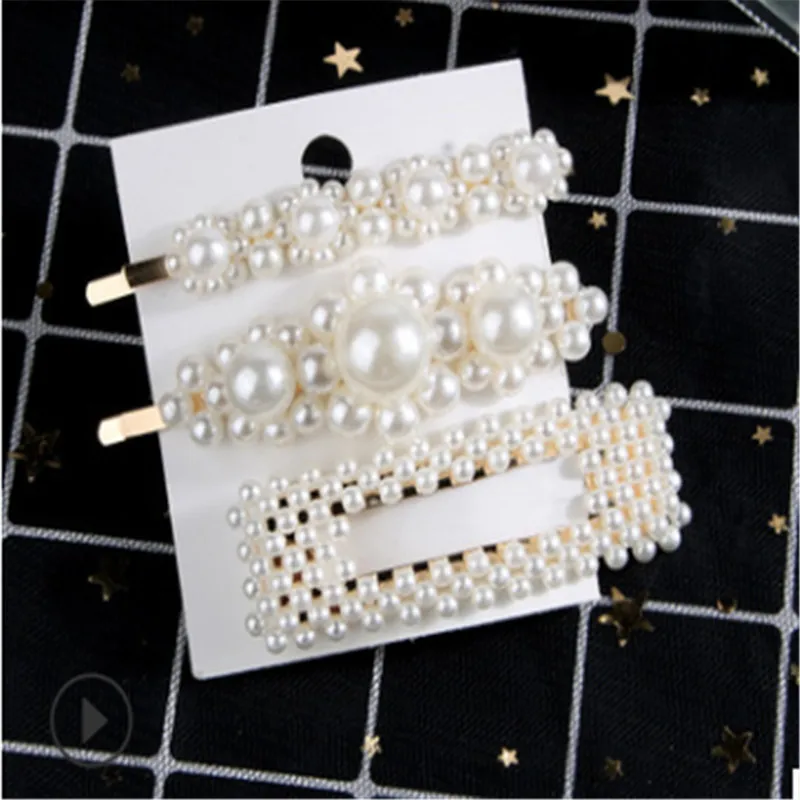 2/3psc элегантные жемчужные Цветочные Заколки заколка для волос головной убор