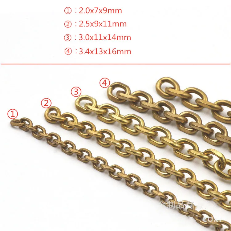 Модная цепочка для бумажника из твердой латуни мужской ремень брюк брелок