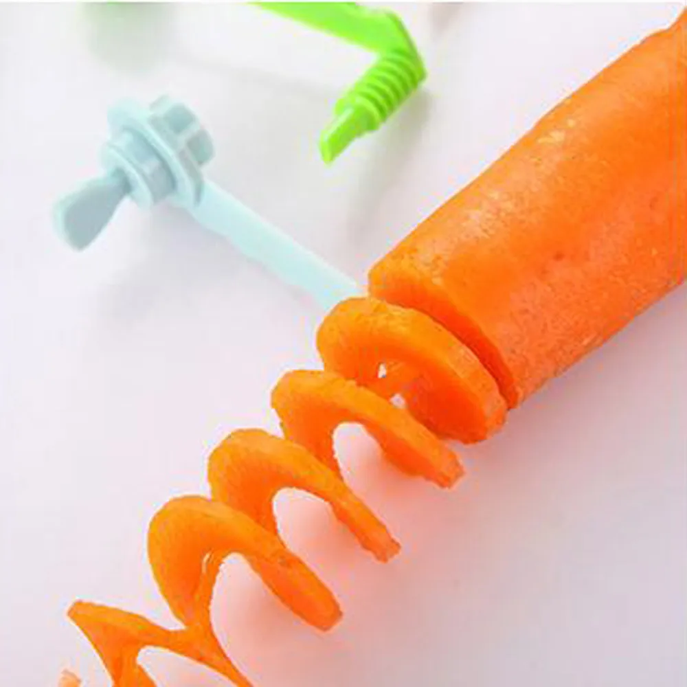 

1pc Hot High Quality Carrot Spiral Slicer Kitchen Cutting Models Potato Cutter Cooking Accessories Home Gadgets