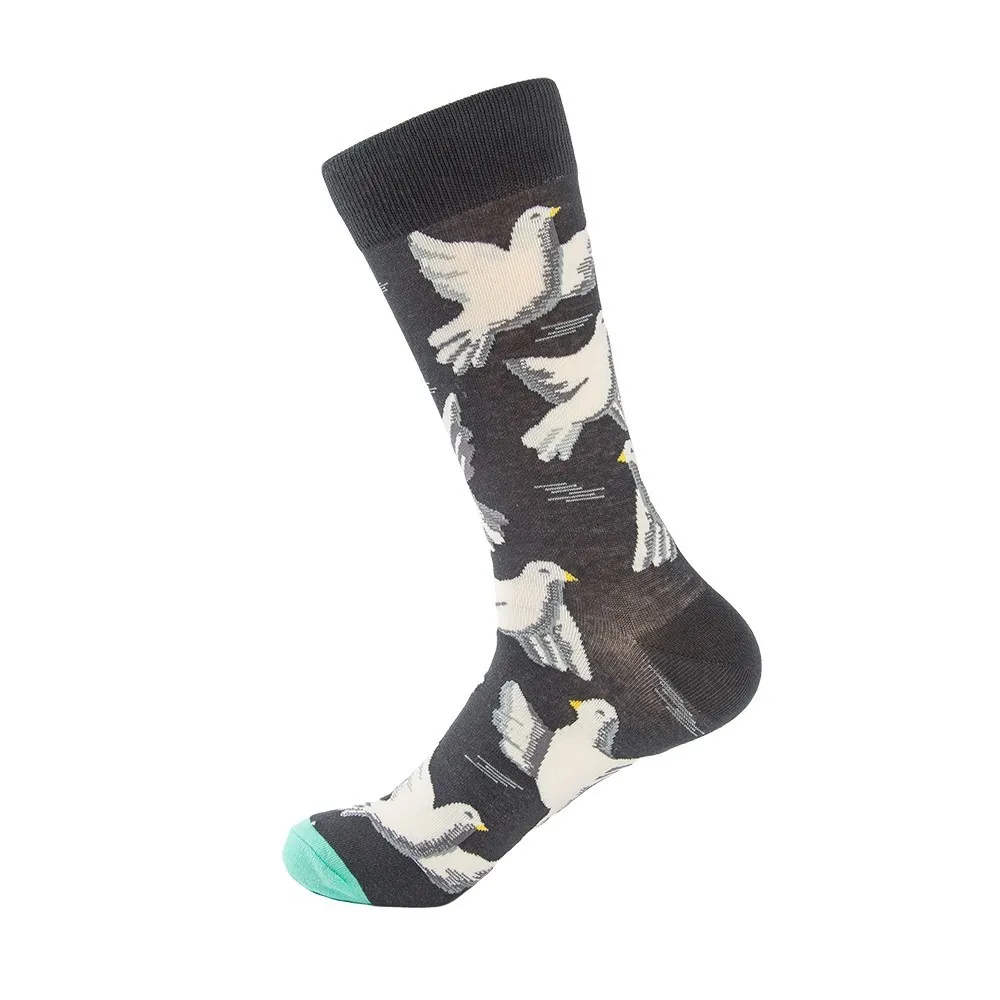 PEONFLY скейтборд Chaussette Homme модные Фрукты Ананас черешня мужские носки для девочек