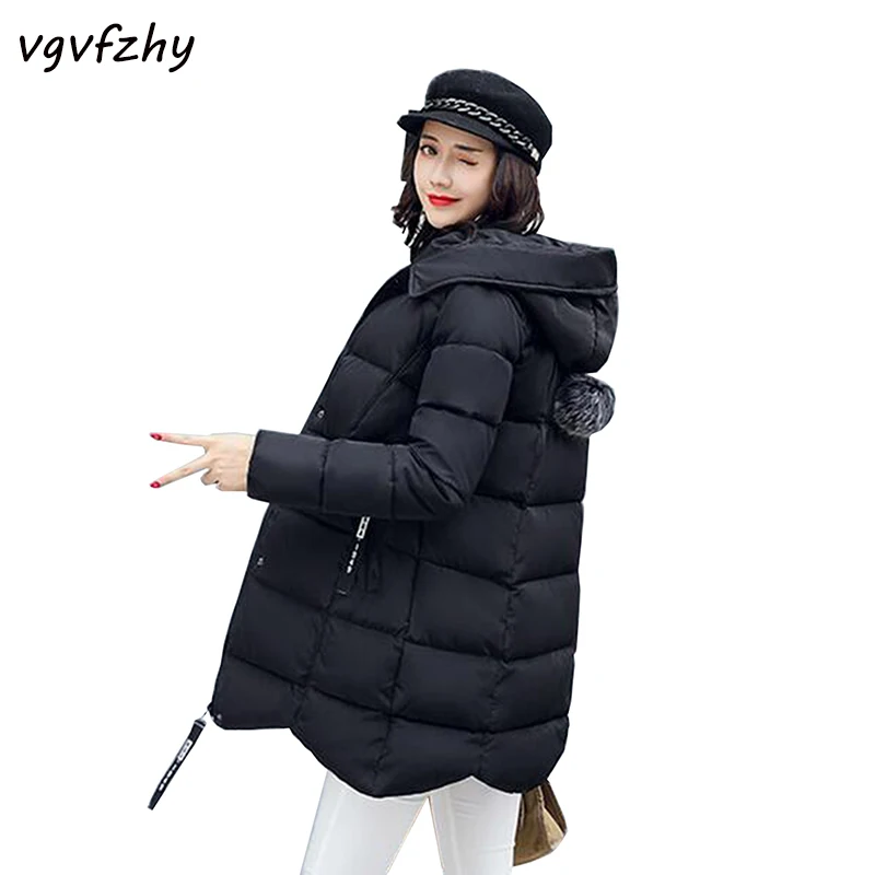Зимняя куртка пальто Новинки для женщин 2017 парка с капюшоном Для Пальто будущих