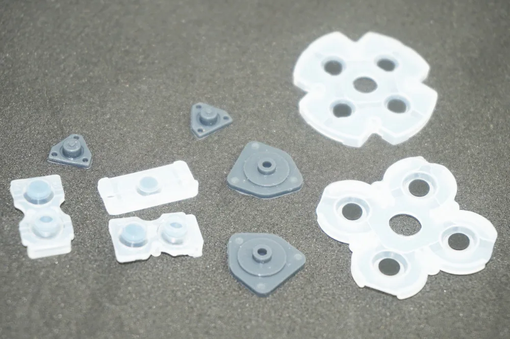 Резиновый проводящий кнопочный коврик для PS4 беспроводного контроллера|Детали