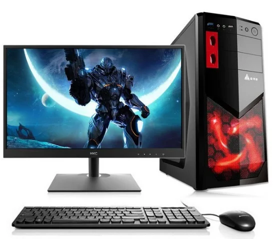 Рабочий офис компьютер ПК Процессор i3/i5/i7 с графической картой 6 ГБ ROG STRIX GTX1060 Ram 2