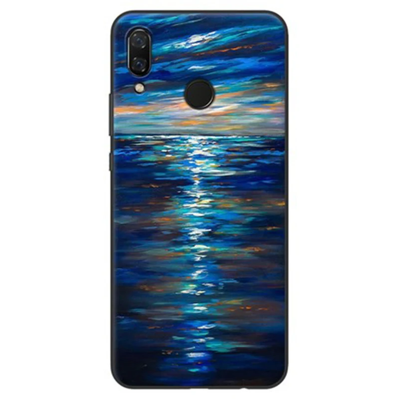 2 шт. 6 3 дюйма для Huawei Nova 3i чехол милый мультяшный мягкий Nova3i i чехлы на заднюю