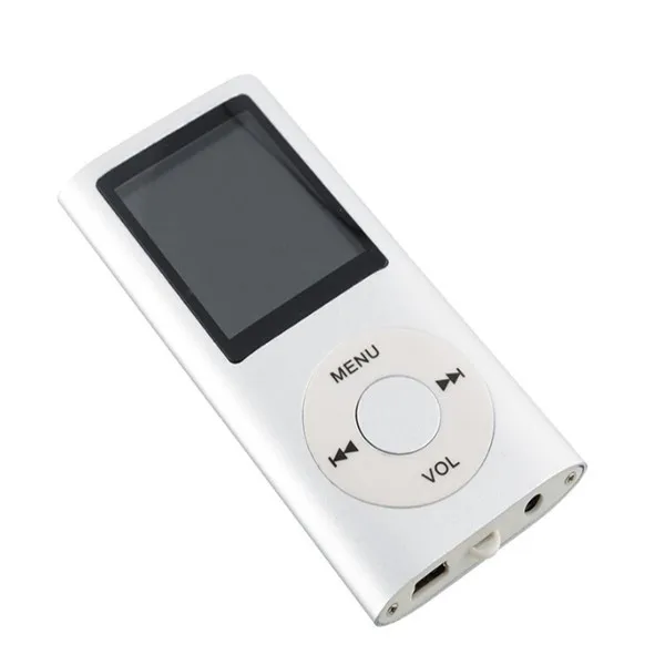 Серебристый 4-й MP3 MP4 без потерь Звук Музыкальный плеер FM рекордер многофункциональный Mp3 - Цвет: Серебристый