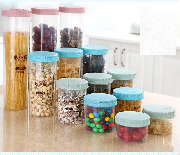 1 шт. новые коробки для хранения круговая печать сделай сам Прозрачный Горшок