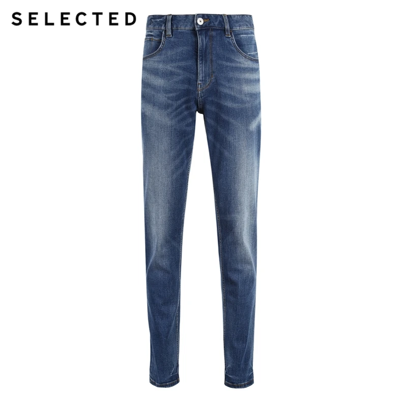 Избранные Новые мужские осенние экологически чистые ткани Досуг зауженные