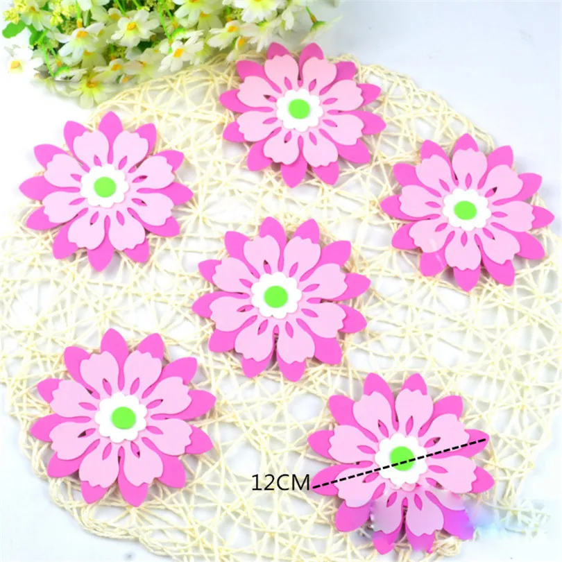 3D стикеры красивый цветок декоративный eva заплатка из пенопласта детского сада