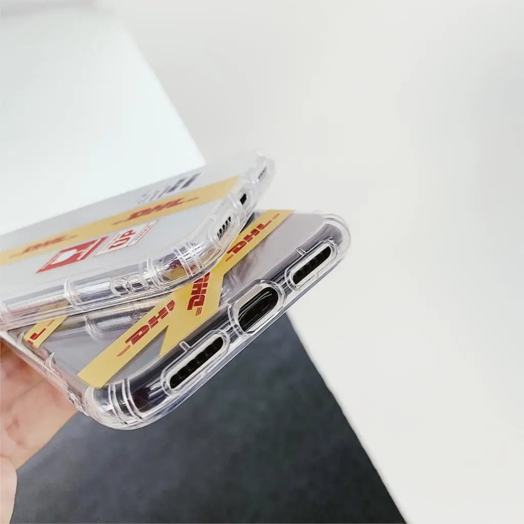 Простой персональный чехол для телефона с узором Dhl Для Iphone X Xs Max Xr 10 8 7 6 6s Plus
