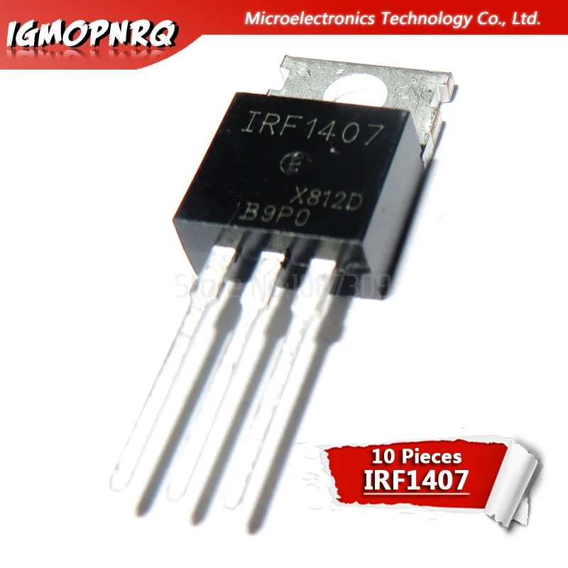 10 шт. IRF1404 IRF1405 IRF1407 IRF2807 IRF3710 LM317T IRF3205 транзистор TO-220 TO220 IRF1404PBF IRF1405PBF IRF1407PBF IRF3205PBF