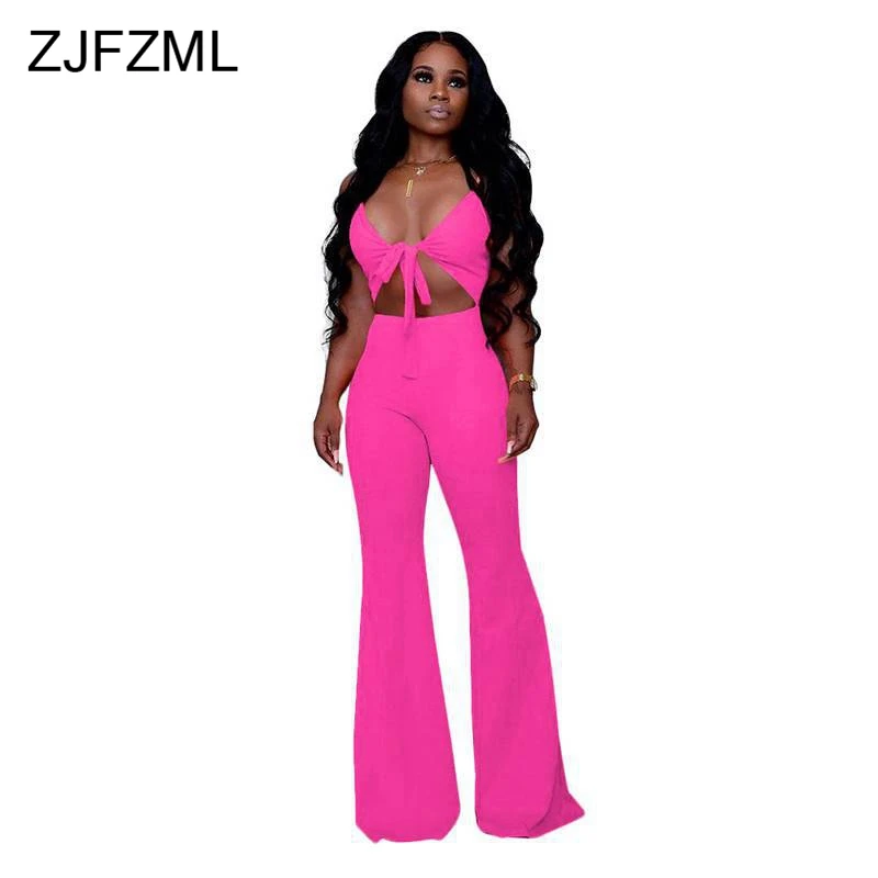 Сексуальный глубокий v-образный вырез клубный комбинезон женский без рукавов