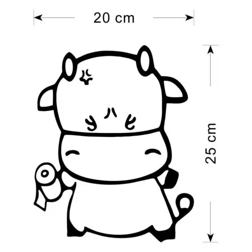 Горячая OX унитаз Туалет Ванная комната Декор сиденья Съемная виниловая наклейка