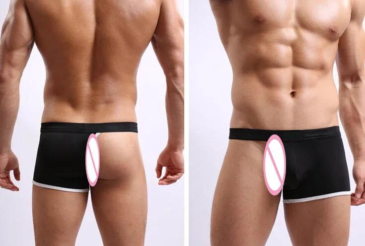 Мужские повседневные трусы тонкие шелковые бесшовные боксеры креативное нижнее белье|underwear storage|panties