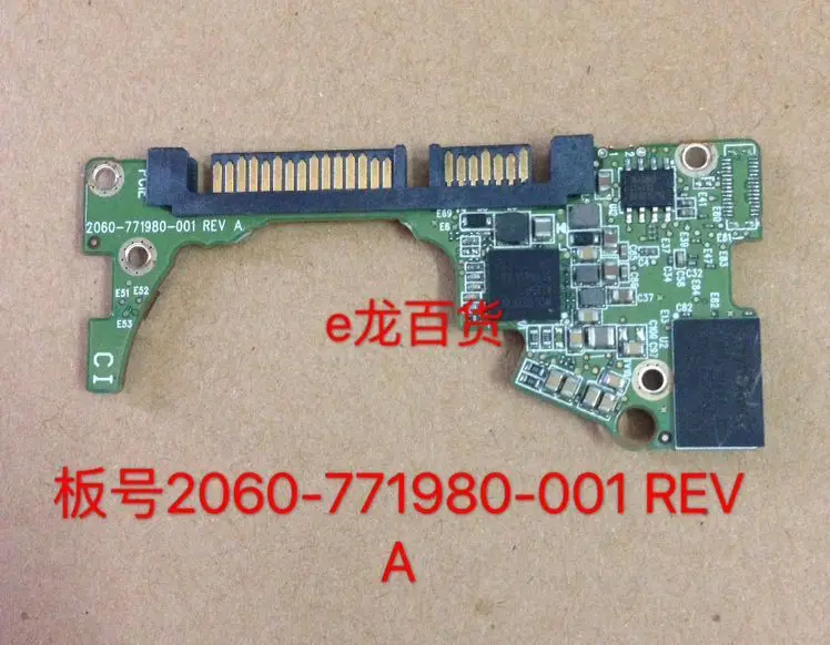 Фото HDD PCB Материнская плата печатная 2060 771980 001 REV A P1 P2 для WD 2 5 SATA жесткого диска