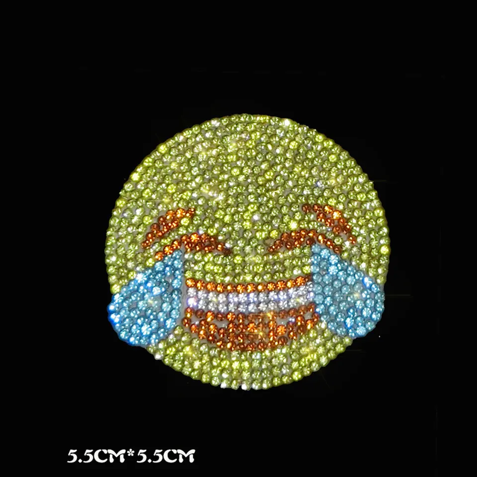 B Emoticon Автомобиль Лебедь кристалл полный алмаз инкрустированные Стразы Большой Gecko безопасный автомобиль стикер s Любовь Алмазная наклейка Снежинка автомобиль аксессуары Декор - Название цвета: B Emoticon