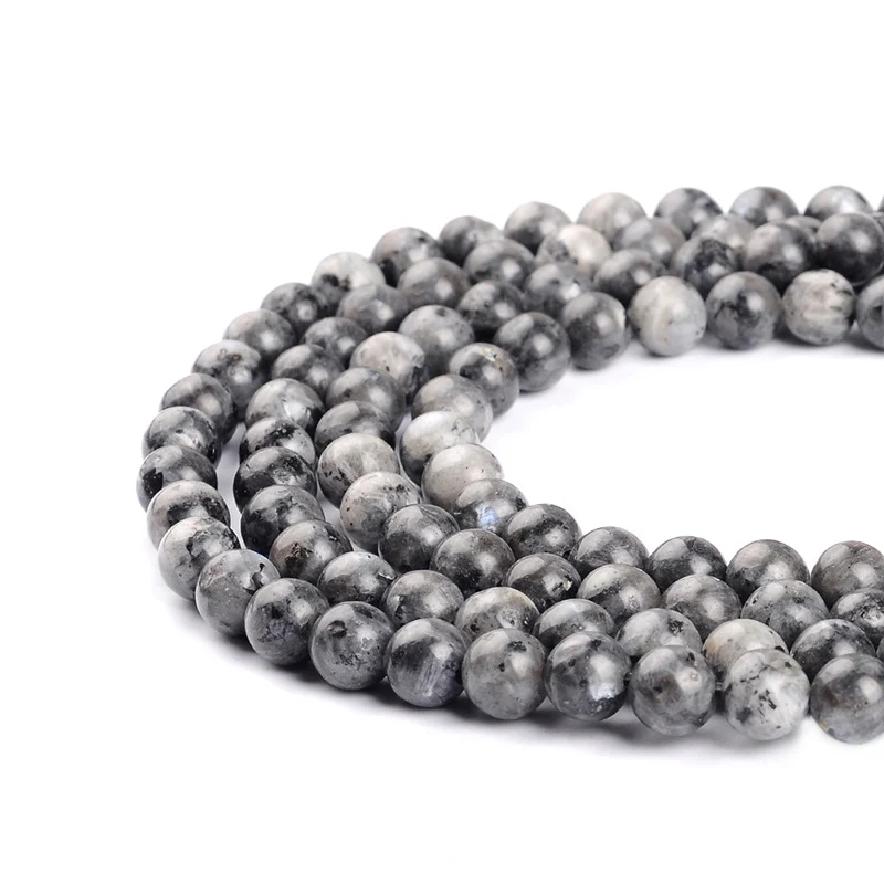 

Natural black flash stone semi - finished products DIY semi - finished products scattered beads factory direct