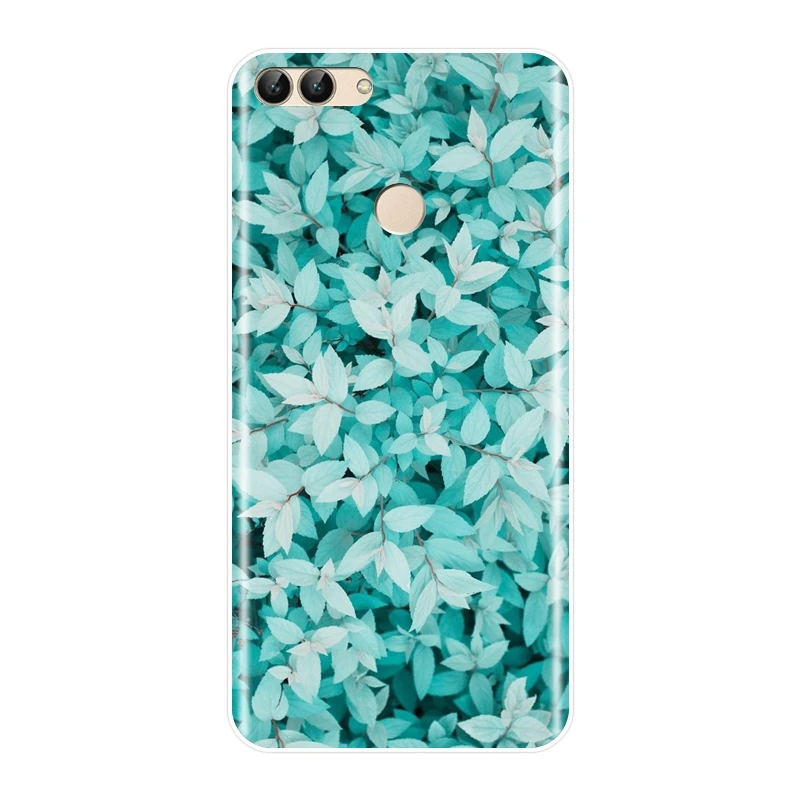 Зеленая задняя крышка для Huawei P10 P20 P8 P9 Lite 2017 мягкий силиконовый чехол телефона Pro