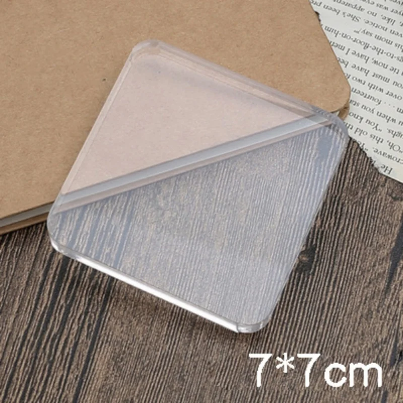 Скрапбук Stempel ремесла акриловый блок Pad для очистить резиновый штамп DIY скрапбук