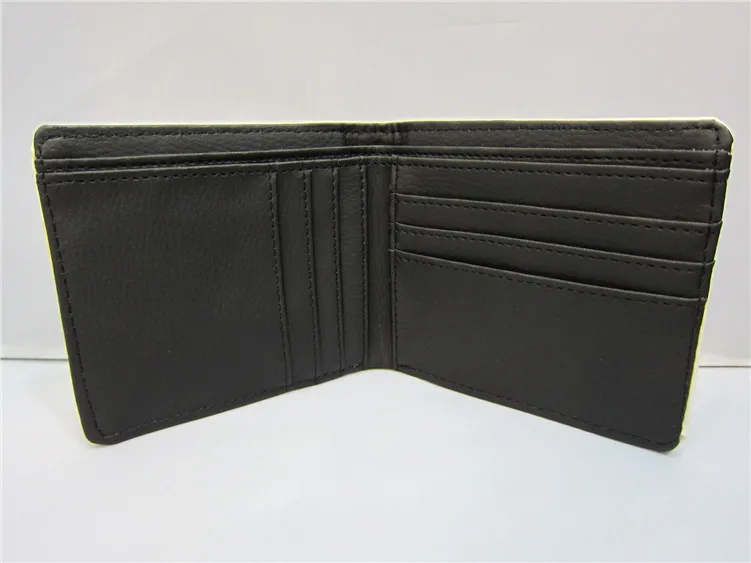 Короткий кошелек с рисунком из аниме атака на Титанов|folding wallet|quality walletpu purse |
