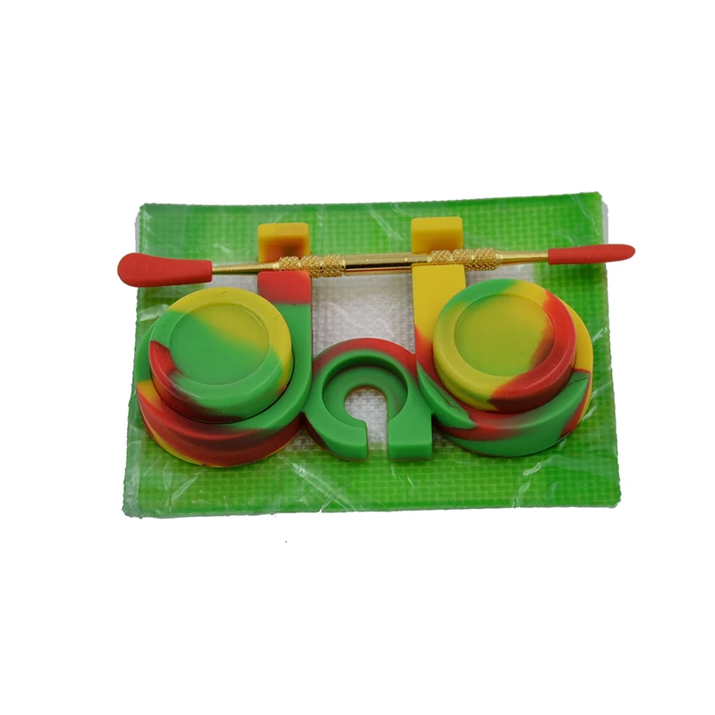 Силиконовая станция Dab + 2*5 мл Силиконовые элементы лего концентрированные