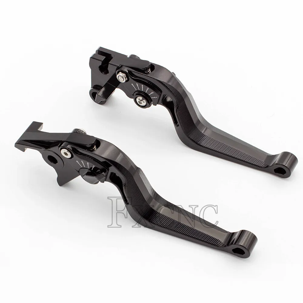 black-175mm Для Yamaha XVS 650/1100 Drag Star 1997-2004 CNC 3 DSnake алюминиевые аксессуары для мотоциклов Регулируемые тормозные рычаги сцепления - Цвет: black-175mm