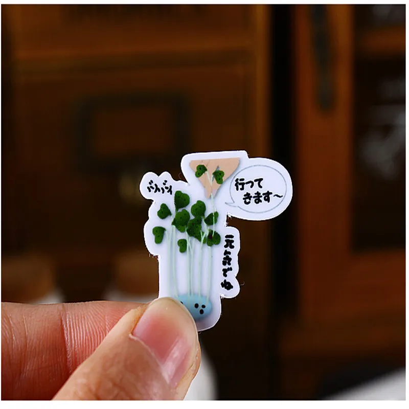 40 шт. креативная самодельная наклейка для овощей с красивой наклейкой